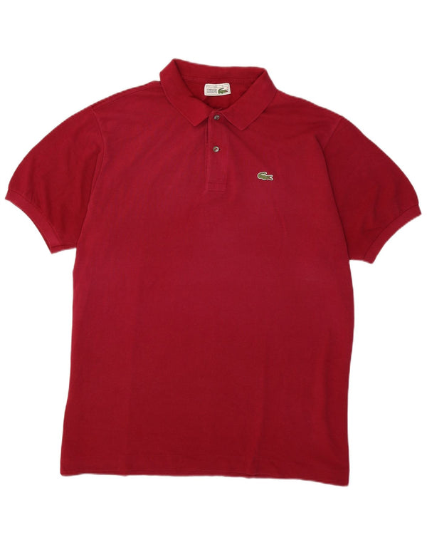 Lacoste Polo Homme Taille 6 XL Coton Rouge