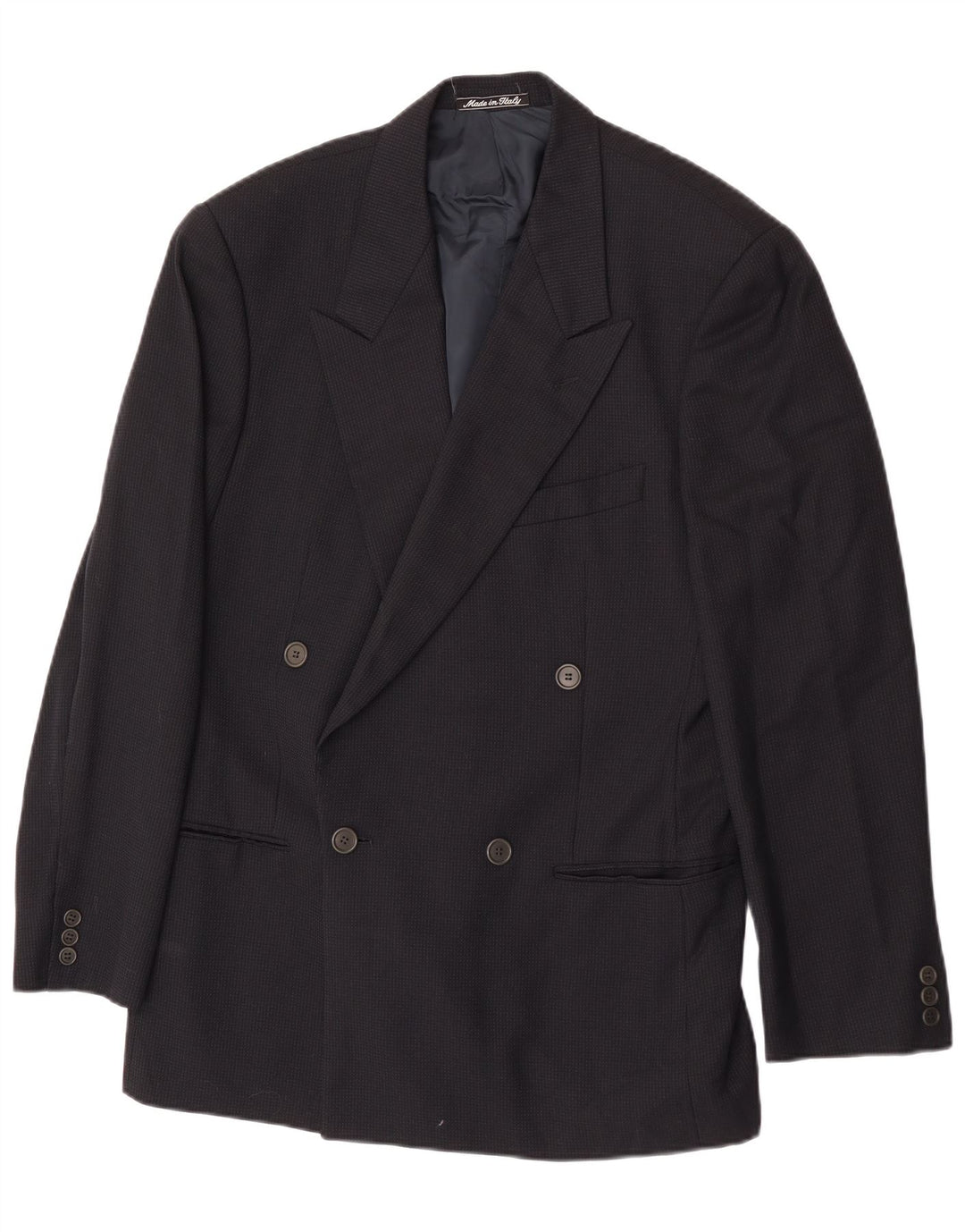 Giorgio Armani Veste Blazer Homme IT 46 Petit Bleu Marine Classique