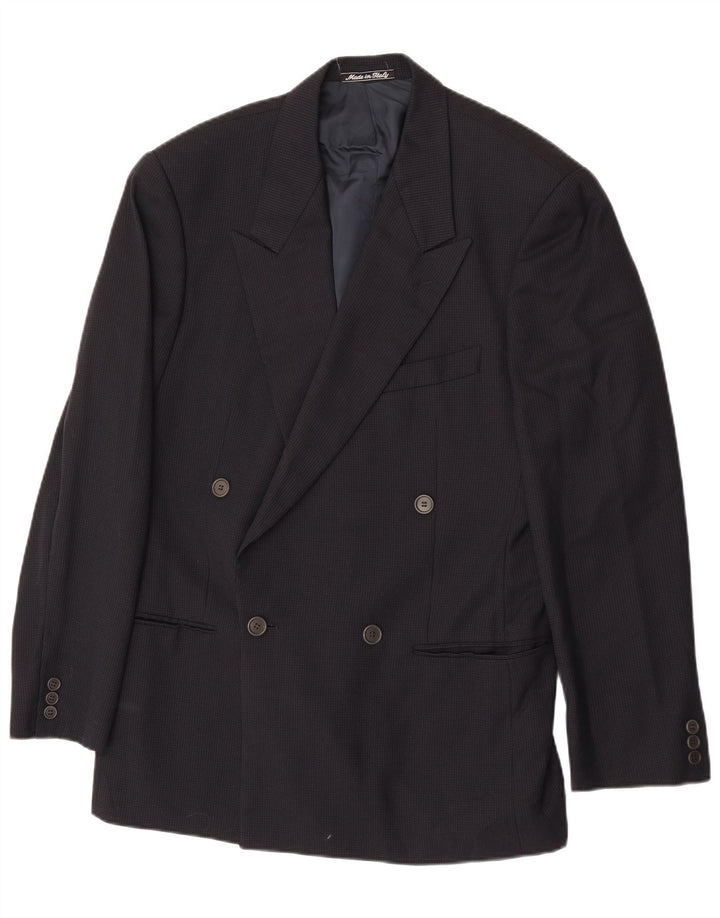 Giorgio Armani Veste Blazer Homme IT 46 Petit Bleu Marine Classique