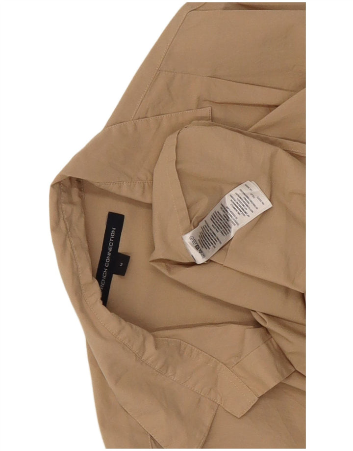 French Connection Chemisier surdimensionné sans manches pour femme UK 44 Beige moyen
