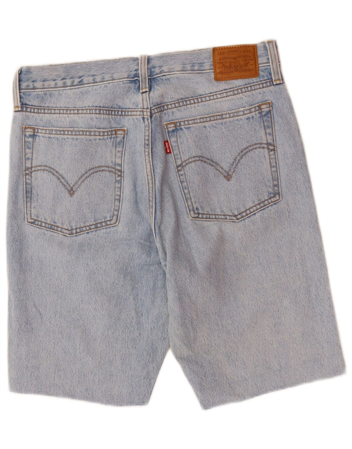 LEVI'S Short Wedgie Denim W30 Femme Bleu Moyen en Coton