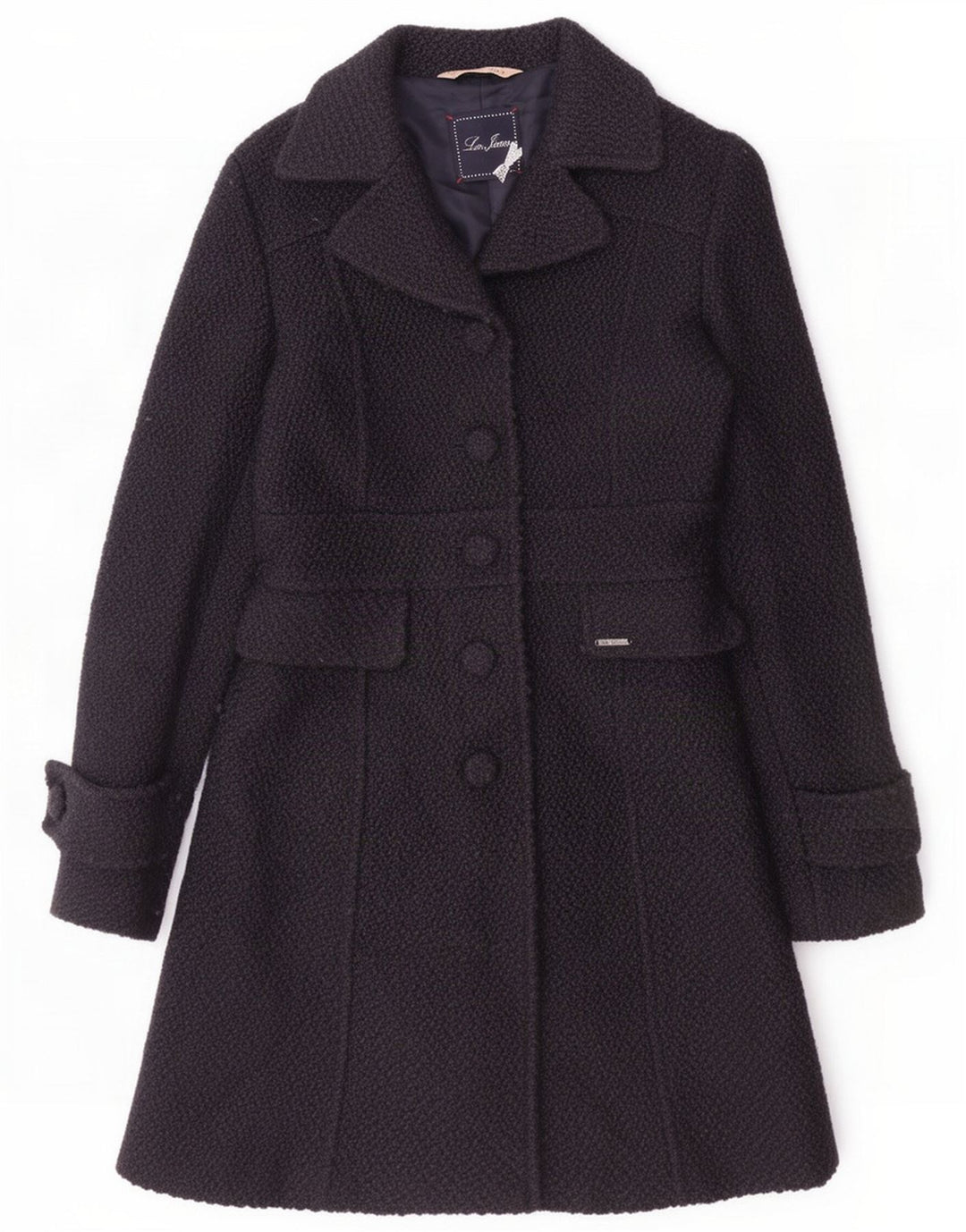 Pardessus femme Liu Jo IT 40 Petite laine bleu marine