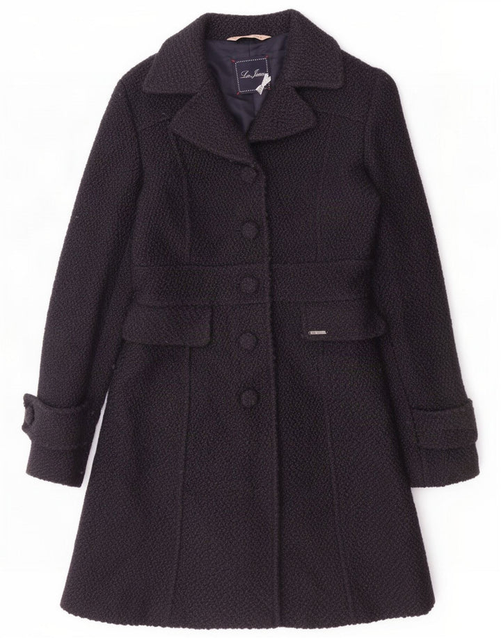 Pardessus femme Liu Jo IT 40 Petite laine bleu marine