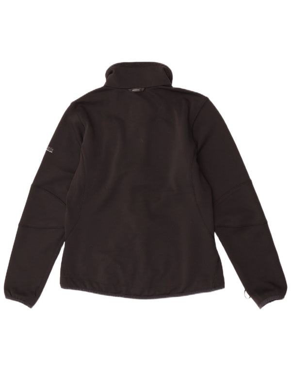 Columbia Femmes Liner Survêtement Top Veste UK 12 Moyen Noir Polyester