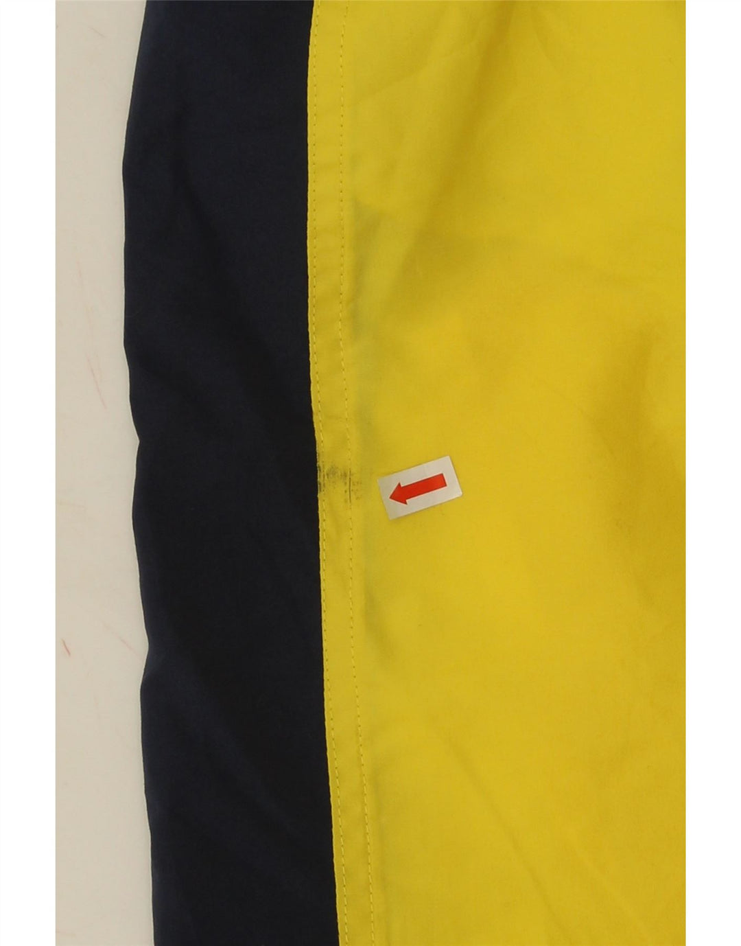 KAPPA Short de Bain Graphique Homme Large Jaune Colorblock