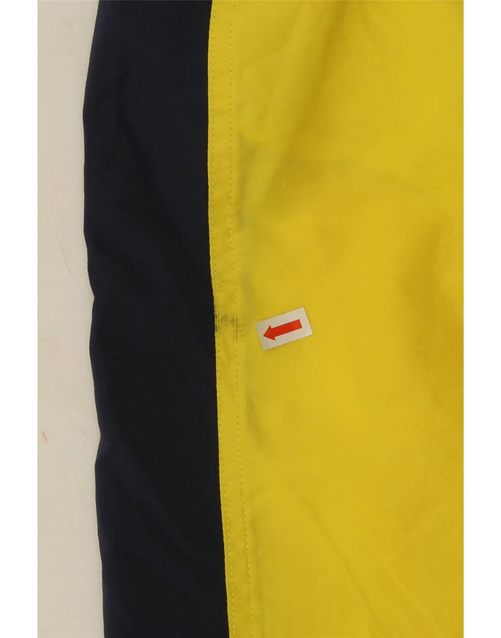 KAPPA Short de Bain Graphique Homme Large Jaune Colorblock