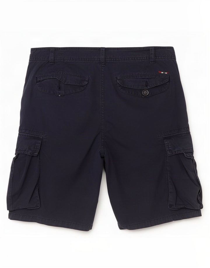 Napapijri Short Cargo Homme Medium W32 Bleu Marine Coton