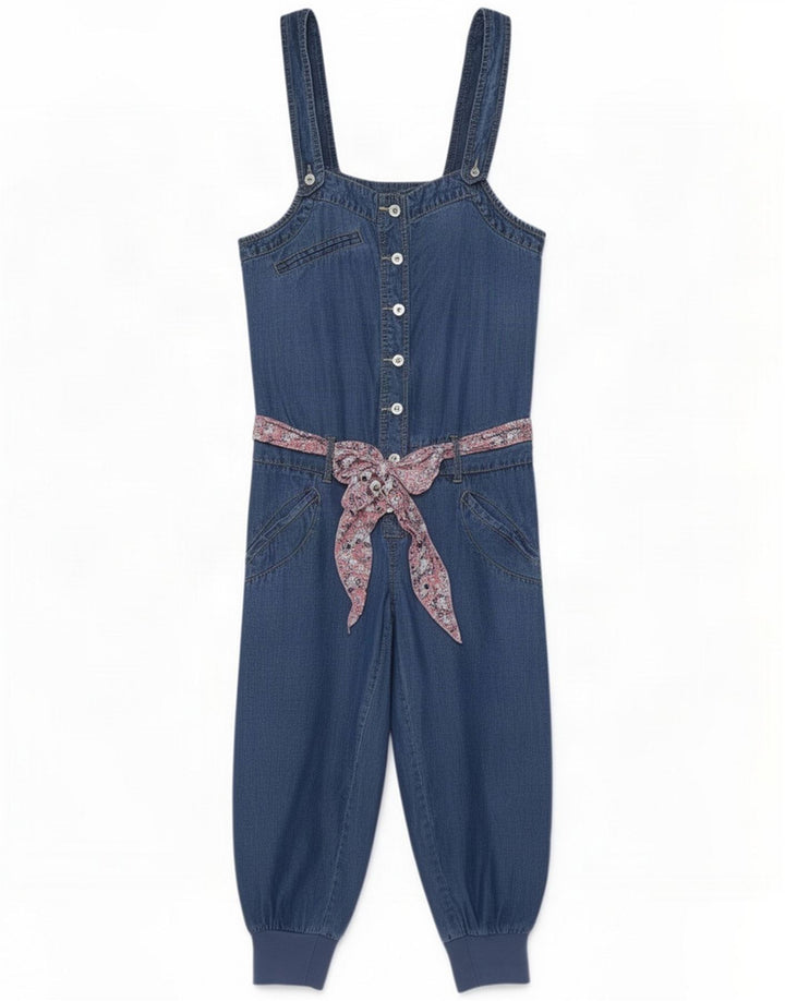 River Island Combinaison sans manches pour femme US 6 Bleu moyen Lyocell