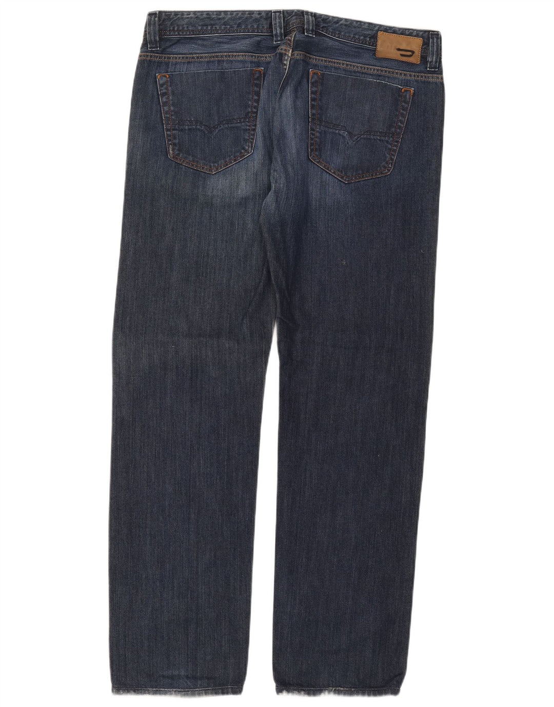Diesel Jean Droit Viker Homme W38 L34 Bleu Coton