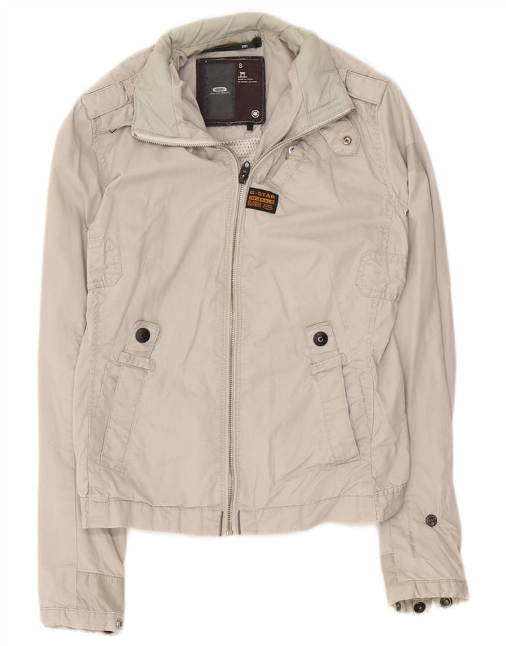 G-Star Veste militaire pour femme UK 10 Small Gris Coton