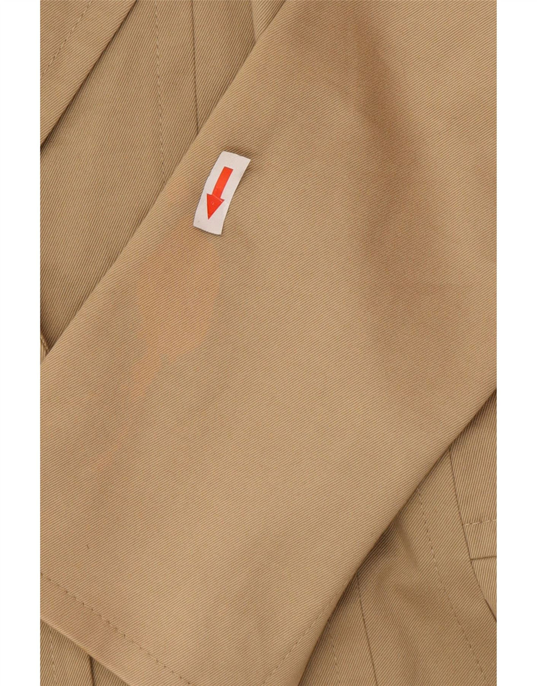 Hugo Boss Veste blazer à 3 boutons pour femme UK 10 Petit coton beige classique