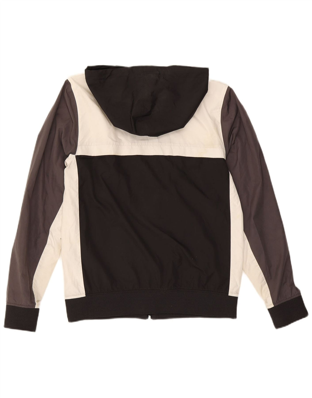 Vans Veste de survêtement à capuche pour homme Petit polyester color block noir