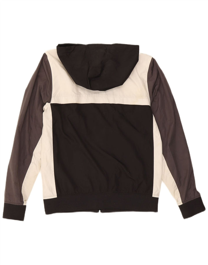 Vans Veste de survêtement à capuche pour homme Petit polyester color block noir