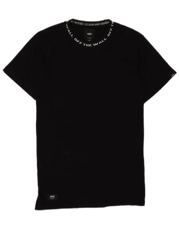 Vans Mens Graphic T-Shirt Top XS Noir Coton