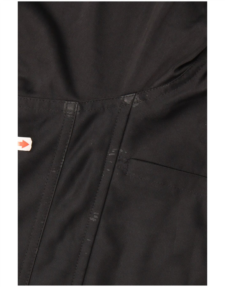 ADIDAS Veste de survêtement à capuche surdimensionnée pour femme UK 14 Large Noir