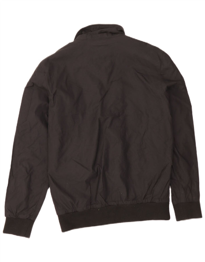 Jack & Jones Veste Bomber Homme UK 38 Medium Noir Nylon