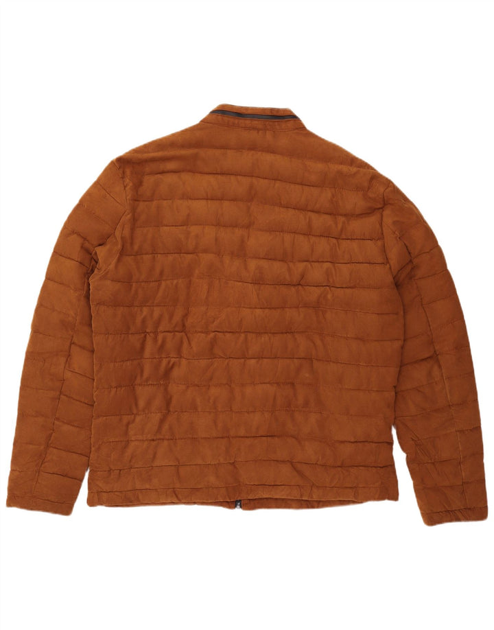 CLAYTON Veste matelassée pour homme UK 44 2XL Marron