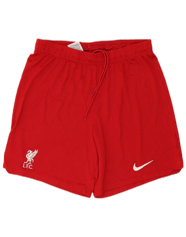 Nike Short de sport Liverpool Slim Fit XL Rouge Polyester pour homme