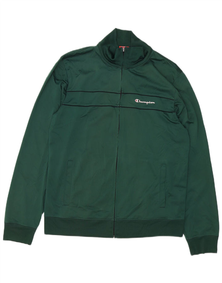 Champion Veste de survêtement pour femme UK 18 XL Vert Polyester