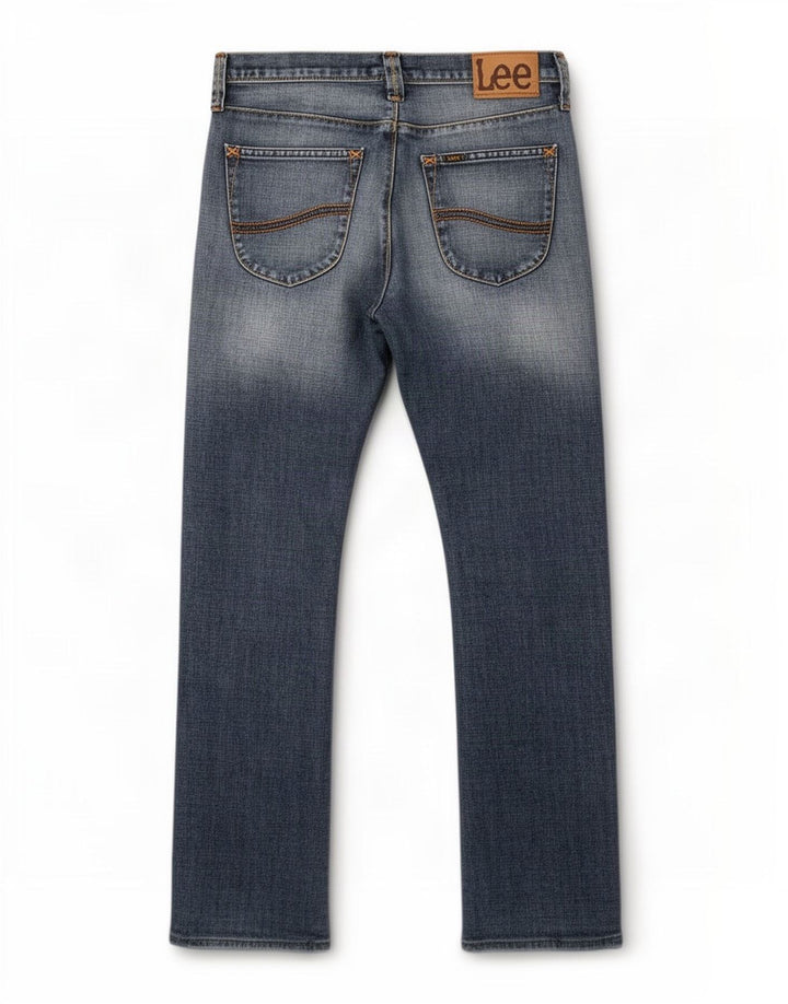 Lee Jean droit homme W32 L28 bleu coton