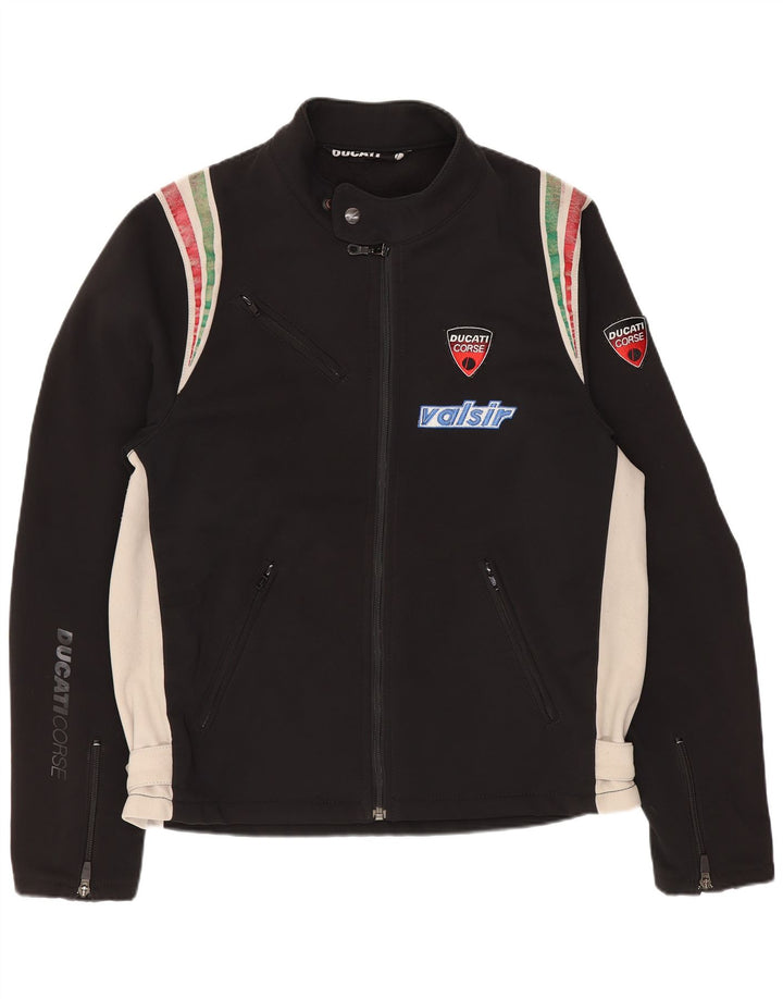 Ducati Veste Graphic Racer pour homme UK 38 Medium Noir Colourblock