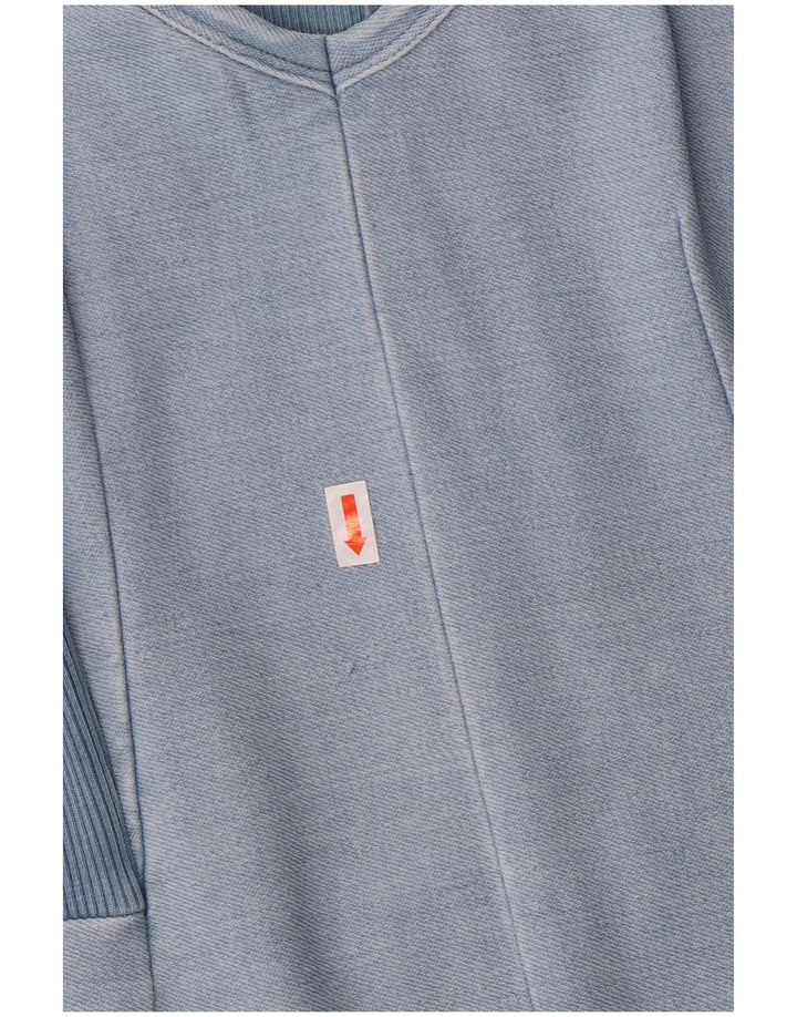 Trussardi Jeans Robe Fourreau Femme IT 42 Bleu Moyen Colourblock