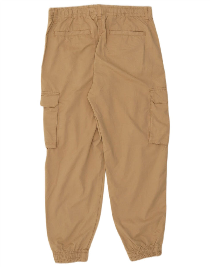 Zara Pantalon Cargo Crop Joggers Homme Moyen W31 L25 Beige