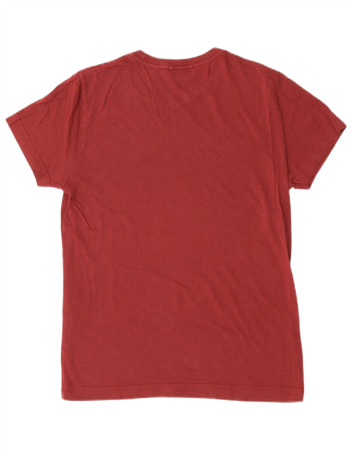 GANT Hommes Regular T-Shirt Top XS Bordeaux Coton