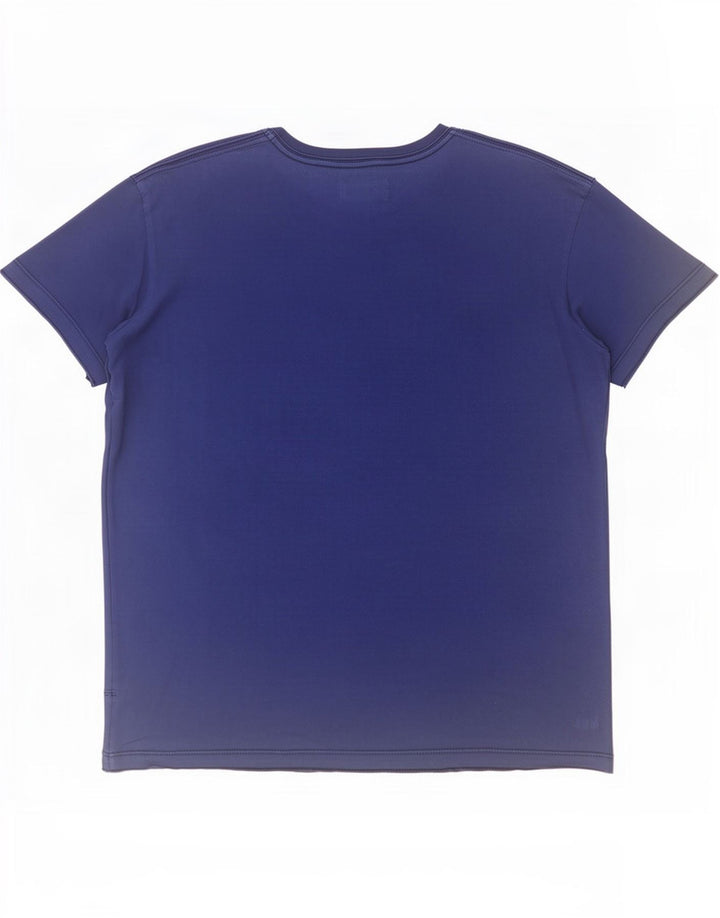 Diesel T-Shirt Graphique Homme Grand Bleu