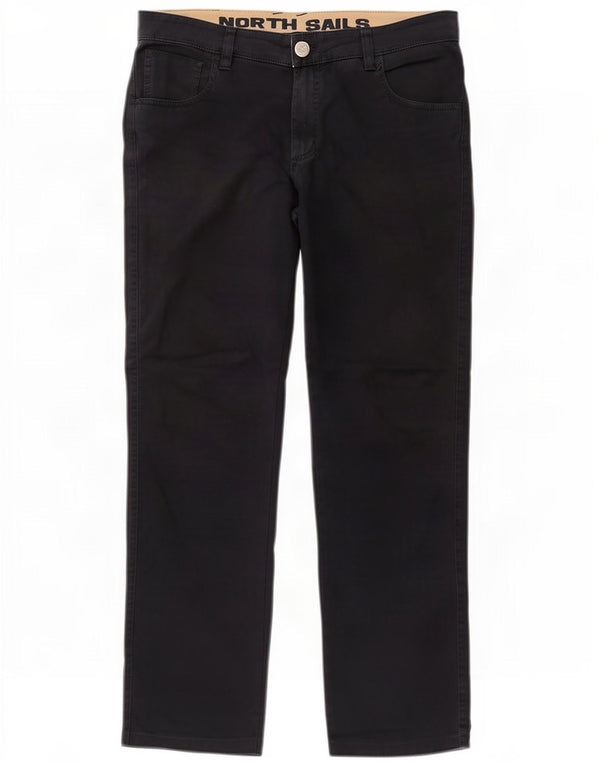 North Sails Pantalon décontracté droit pour homme IT 50 Large W38 L32 Bleu marine