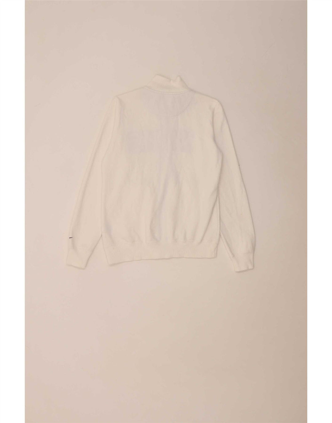 Nike Veste de survêtement graphique pour femme UK 14 en coton blanc moyen