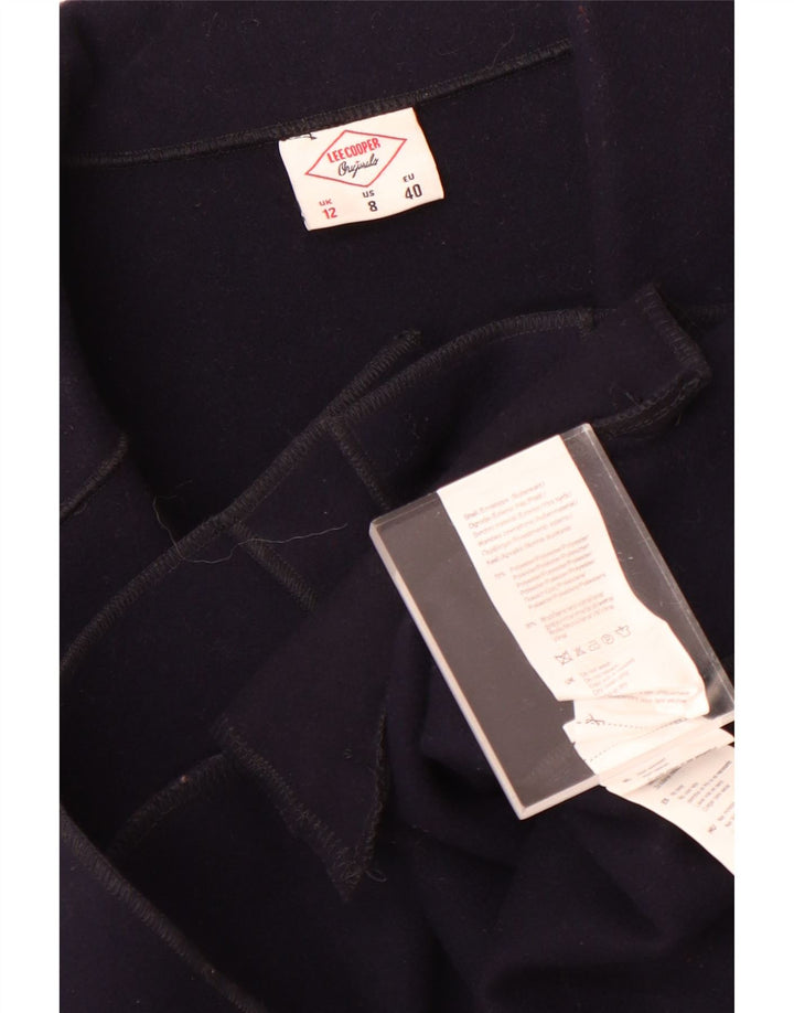 Lee Cooper Veste blazer à 3 boutons pour femme UK 12 Bleu marine moyen Polyester