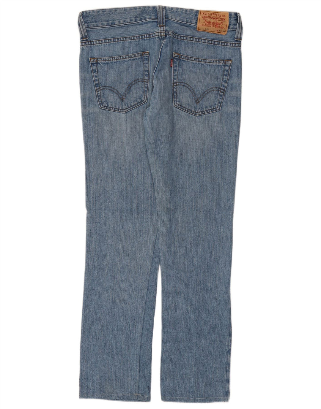 Levi's Jean Droit 506 Homme Bleu W33 L30 Coton