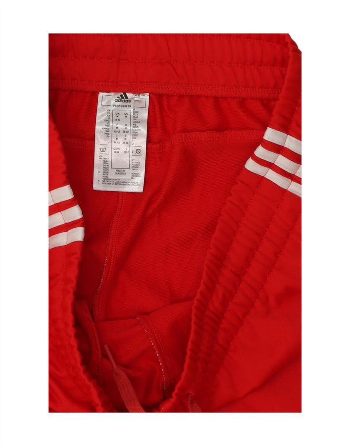 Adidas Pantalon de survêtement pour femme UK 12/14 Rouge moyen Polyester