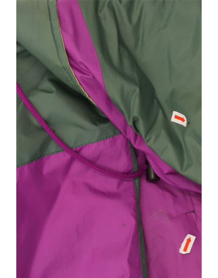 CAMPAGNOLO Veste de pluie à capuche pour homme UK 40 Large Multicolore Colourblock