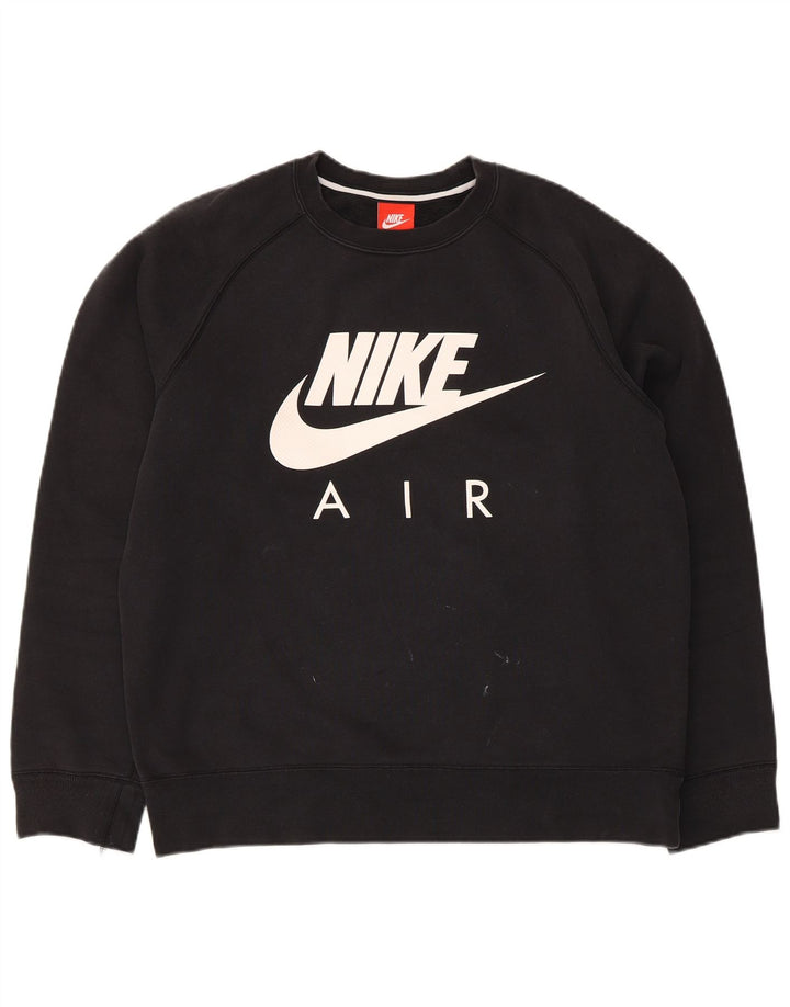 Nike Sweat-shirt graphique pour homme Noir moyen