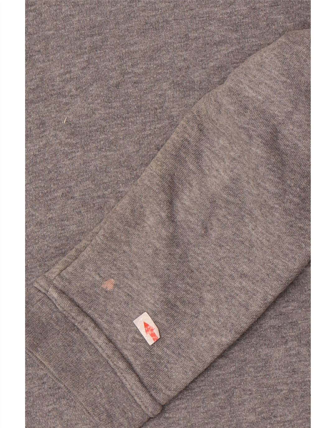 Nike Sweat-shirt surdimensionné graphique pour femme UK 16 Grand coton gris