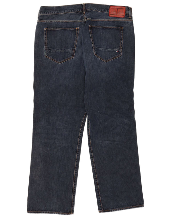 Tommy Hilfiger Jean droit homme W36 L30 bleu marine coton