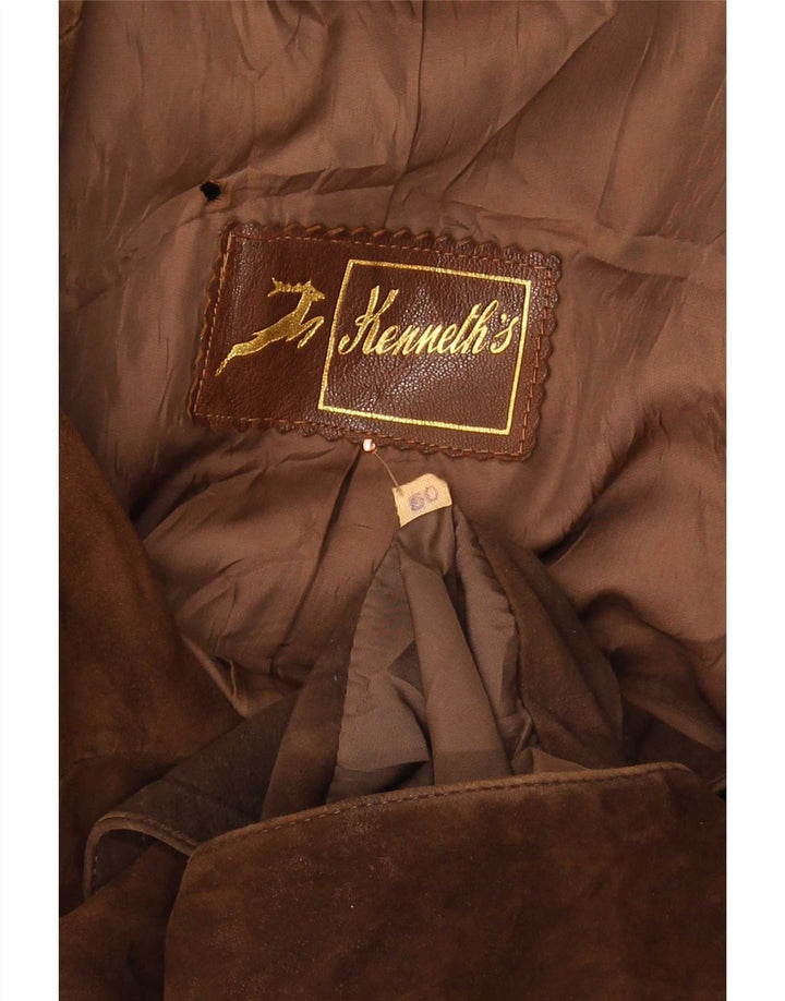 Kennedy Pardessus en daim pour femme IT 50 XL Marron