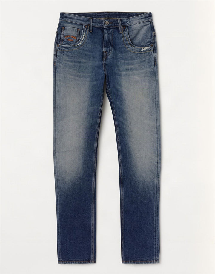 PEPE Jeans Homme Droit W30 L34 Bleu Coton