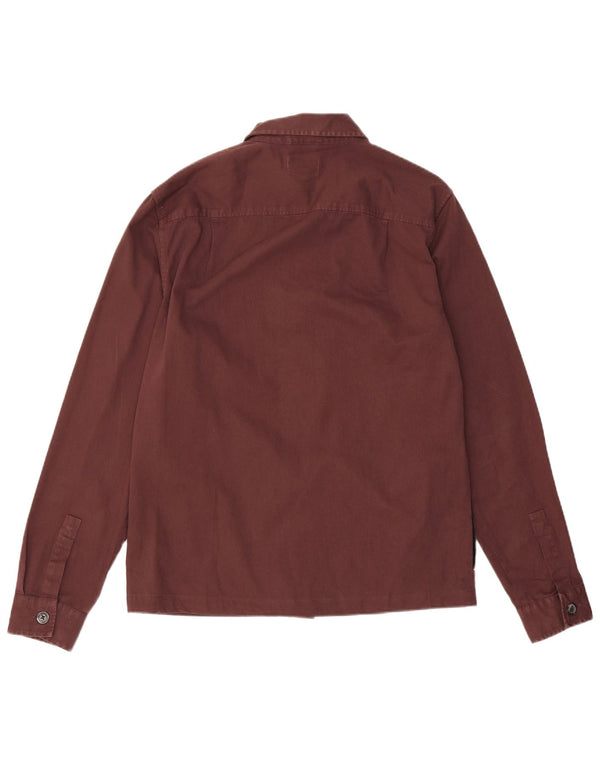 Chemise Homme White Stuff Small Coton Bordeaux