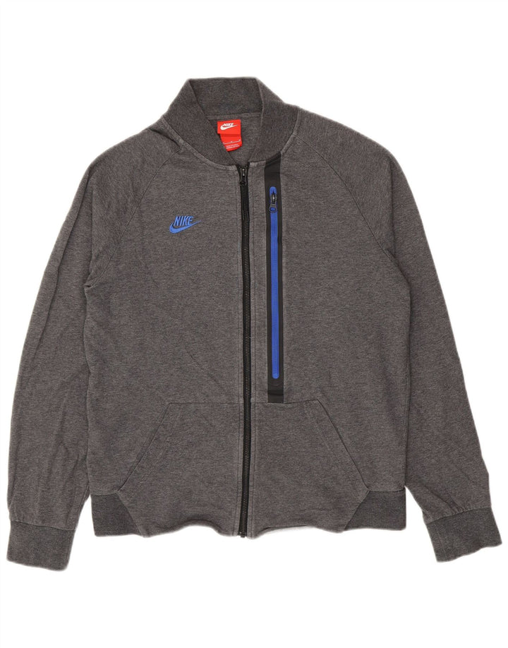 Veste de survêtement Nike Homme Gris Moyen Coton