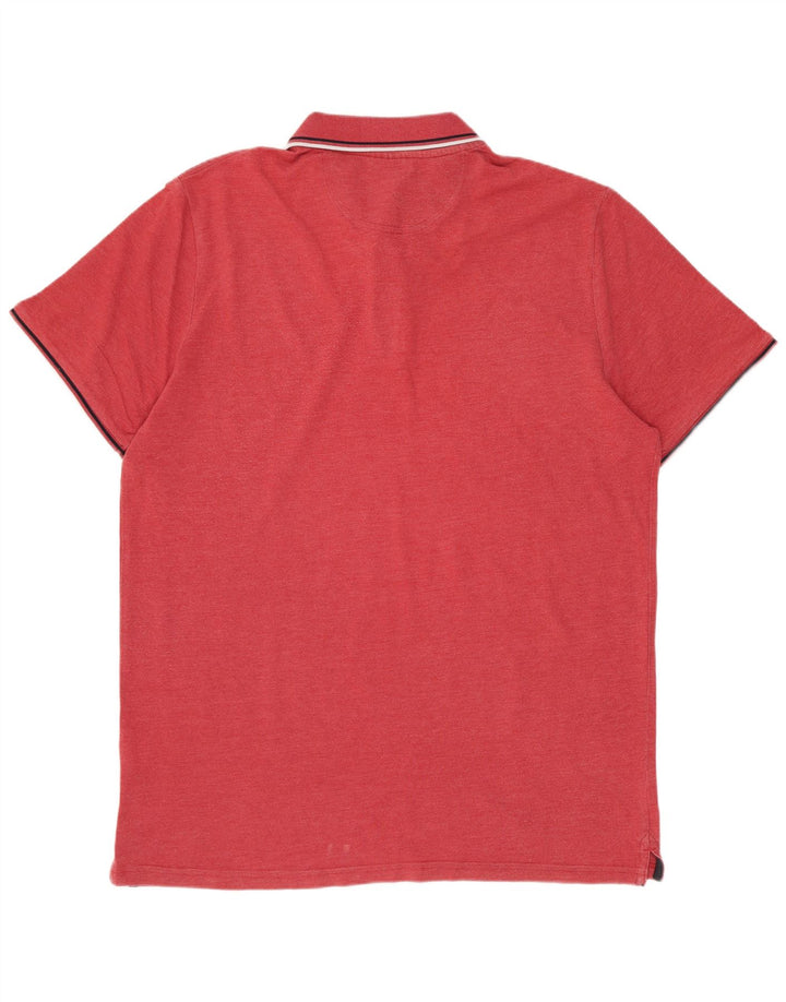 CHAMPION Polo Homme XL Rouge Coton