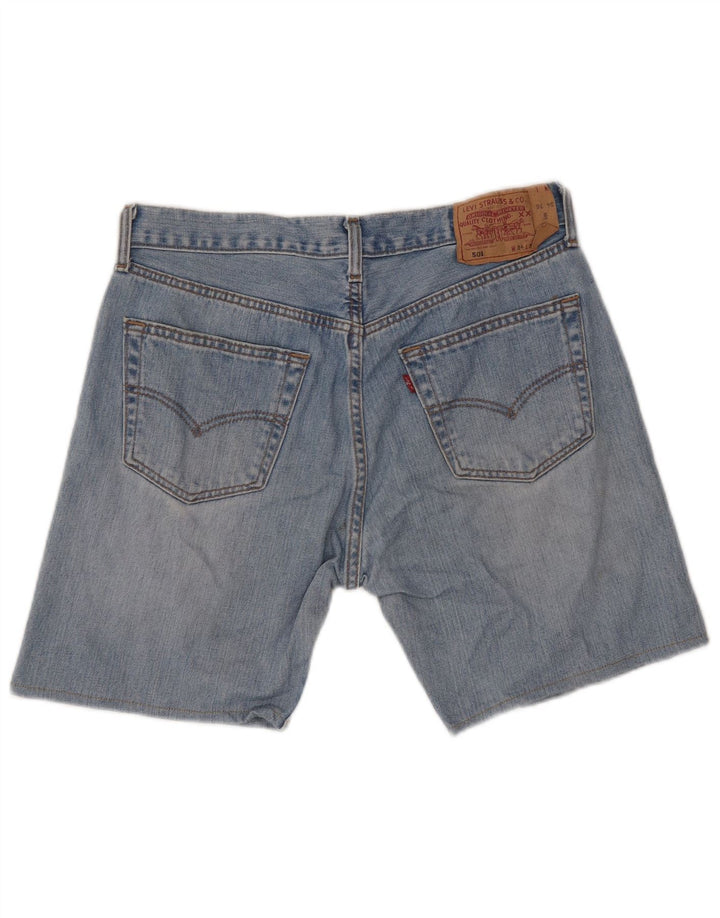 LEVI'S Short en Jean 501 Homme W34 Grand Bleu Coton
