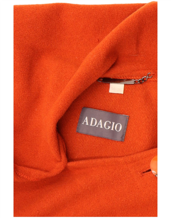 Adagio Femme Poncho Manteau IT 36/38 XS Orange