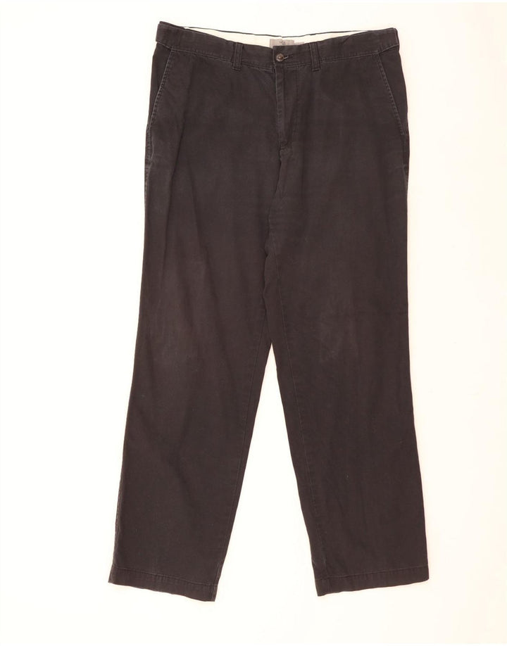 Marks & Spencer Pantalon Chino Regular Homme W36 L31 Coton Noir