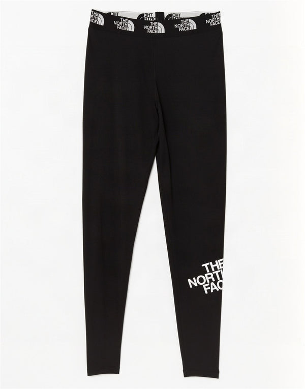 The North Face Leggings graphiques pour femmes UK 12 coton noir moyen