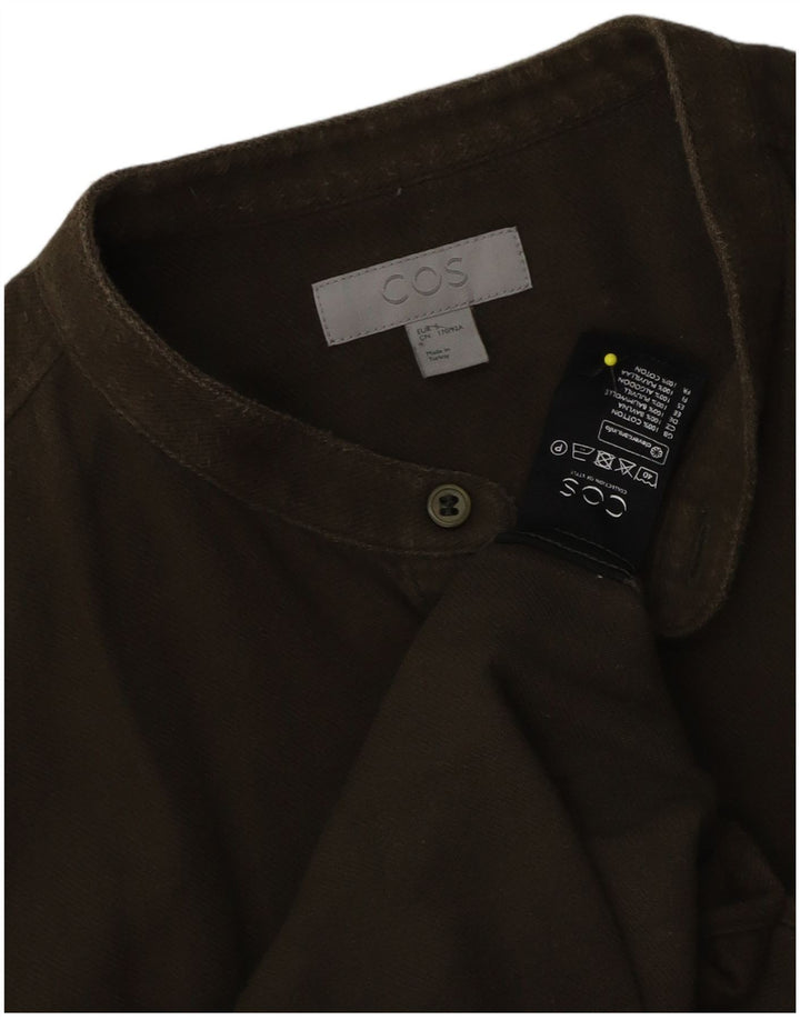 Cos Chemise Homme Petit Kaki Coton