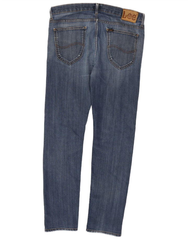 LEE Jean Slim Daren Zip Fly pour Homme W34 L32 Bleu Coton