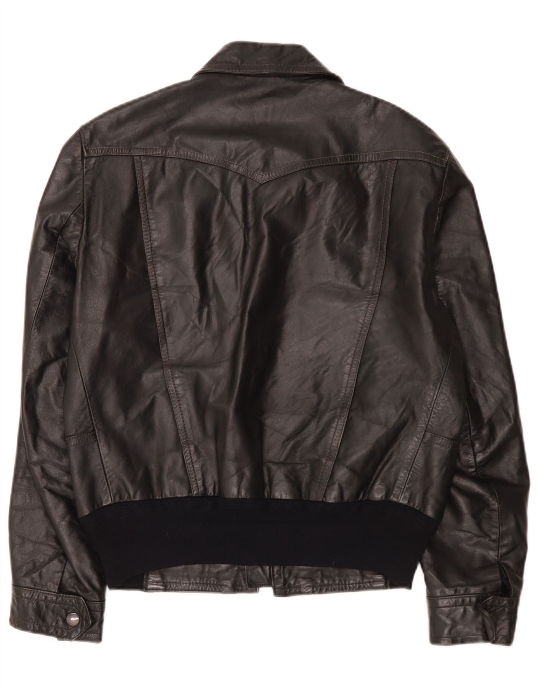 Fibok Veste en cuir pour homme IT 54 2XL Noir